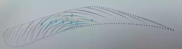 纹绣线条练习技巧,纹绣线条眉操作流程