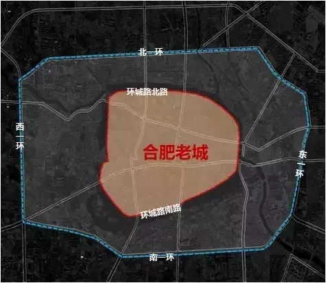 合肥老城中心规划,合肥老城更新规划