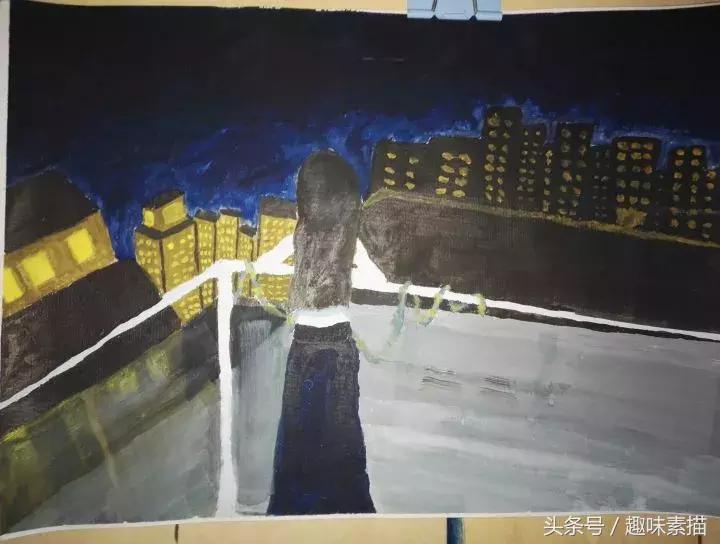 “老师你看我画得怎么样？”“你是魔鬼吗？滚！”