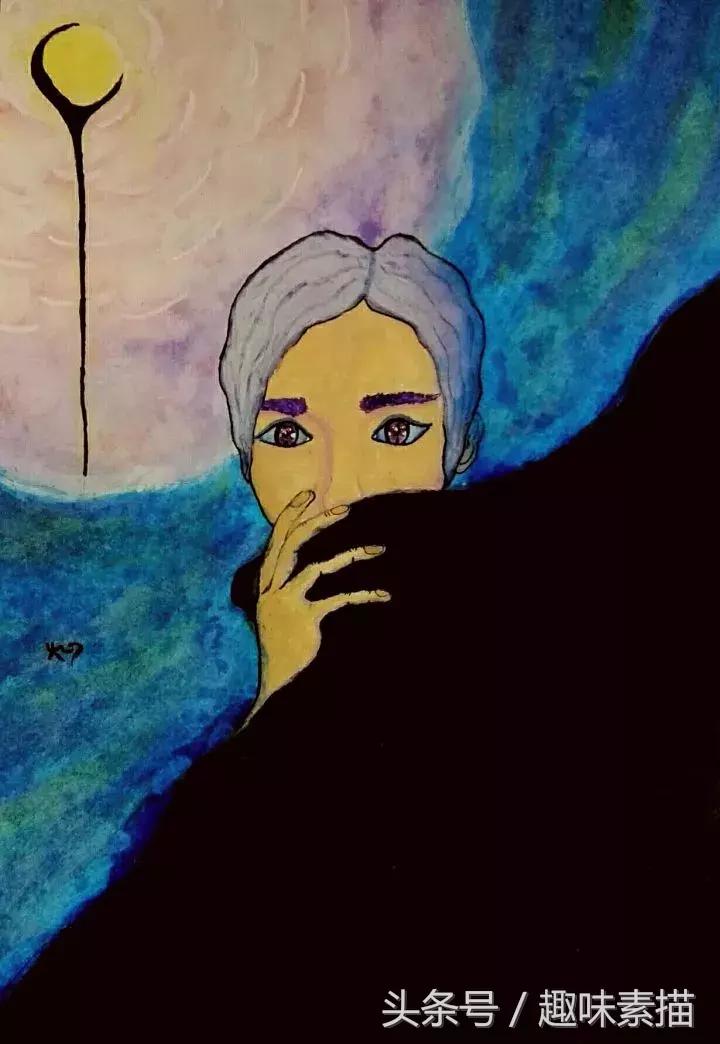 “老师你看我画得怎么样？”“你是魔鬼吗？滚！”