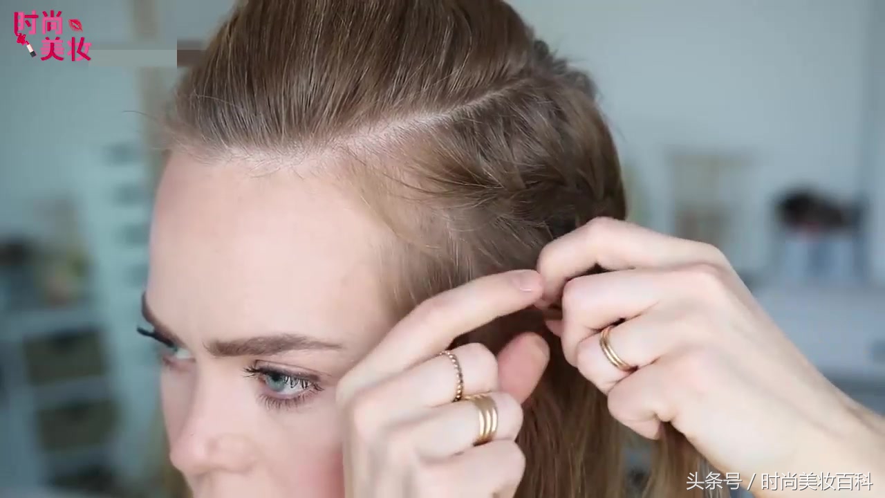 适合6-12岁女童的发型简单披肩发,单调披肩发女童