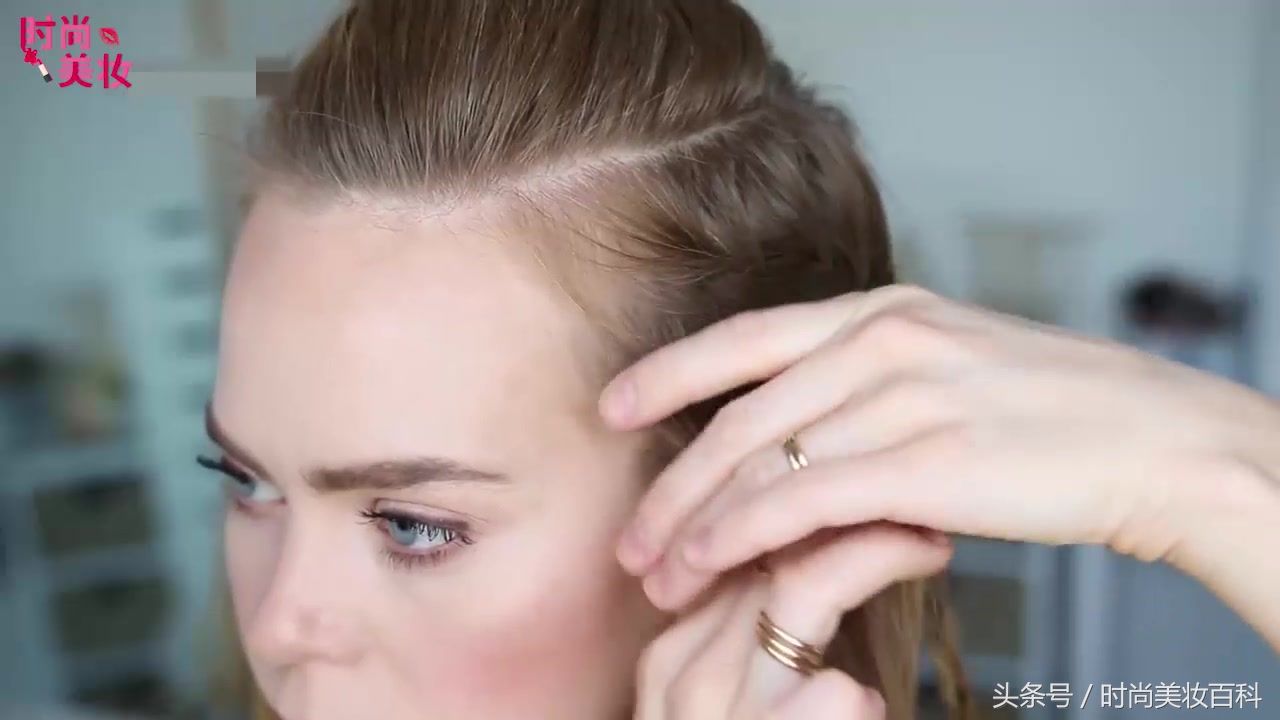 适合6-12岁女童的发型简单披肩发,单调披肩发女童