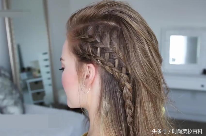 适合6-12岁女童的发型简单披肩发,单调披肩发女童