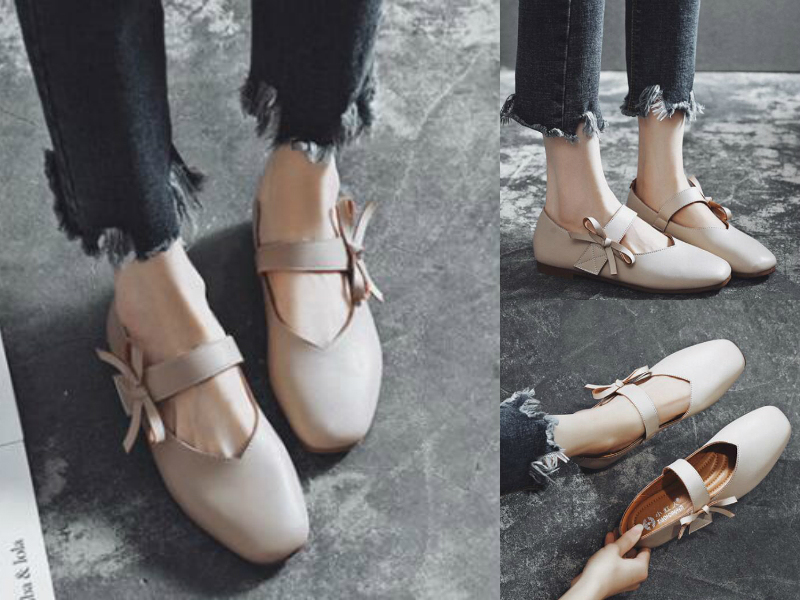 超时髦百搭的法式奶奶鞋火了,奶奶鞋女款2022新款搭配