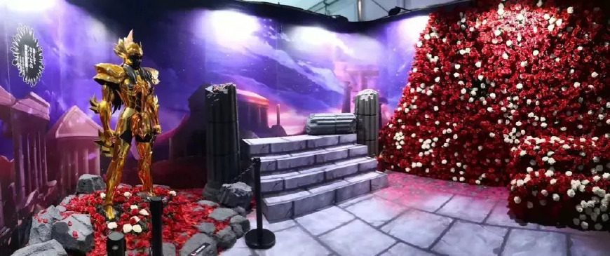 艺展,圣斗士星矢燃烧三十年主题展图片