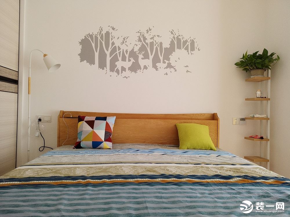 苏州华润橡树湾,107平两层小复式北欧风装修,带有秋天的味道~