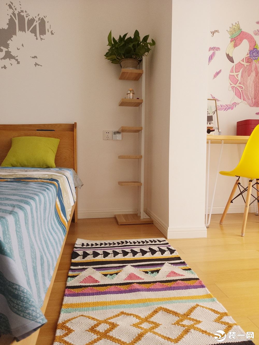 苏州华润橡树湾,107平两层小复式北欧风装修,带有秋天的味道~