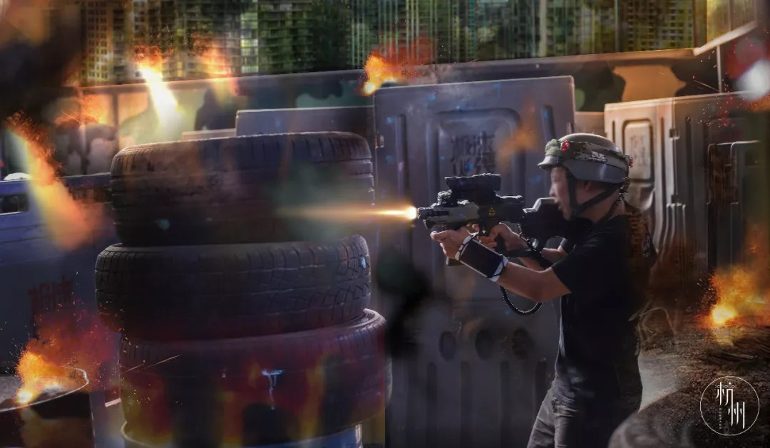 真人吃鸡海滩战斗,吃鸡真人版真实场地