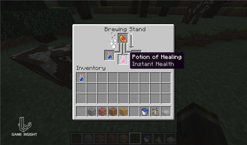 我的世界：学会这5种药水的配方，再也不用怕深夜怪物来敲门！