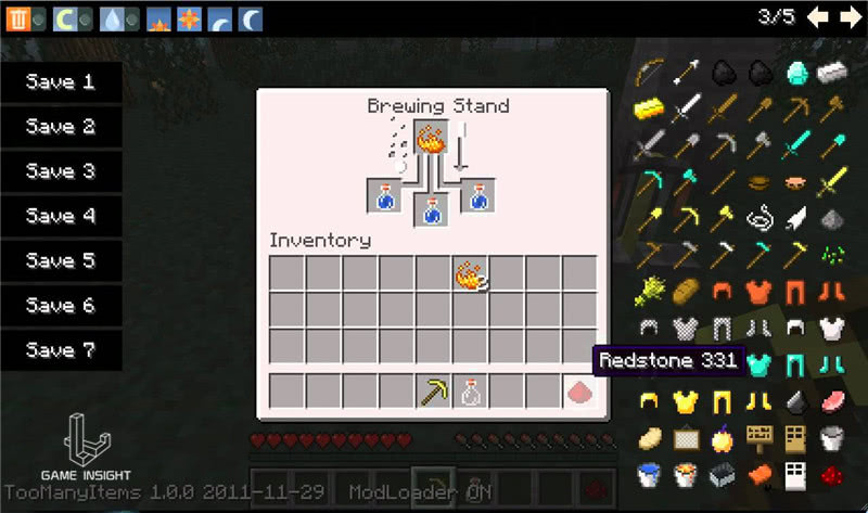 我的世界：学会这5种药水的配方，再也不用怕深夜怪物来敲门！