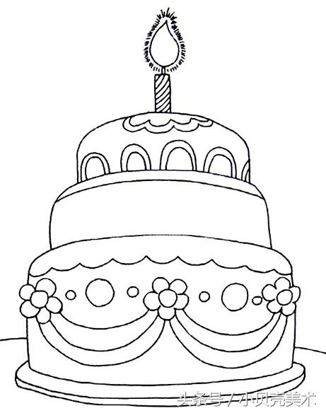 儿童手工创意美术蛋糕制作,创意生日儿童蛋糕礼物制作