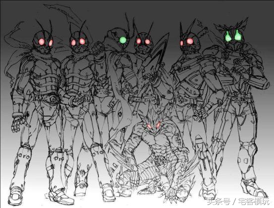 宅客模玩假面骑士阿极陀,宅客模玩