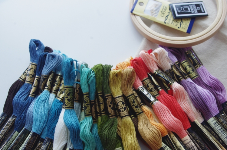 零基础学刺绣入门,刺绣教程新手入门的必备材料