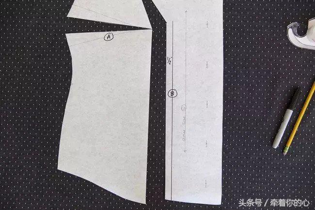 胸围大肩宽小如何制版,3尺6胸围裁剪教程