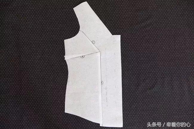 胸围大肩宽小如何制版,3尺6胸围裁剪教程