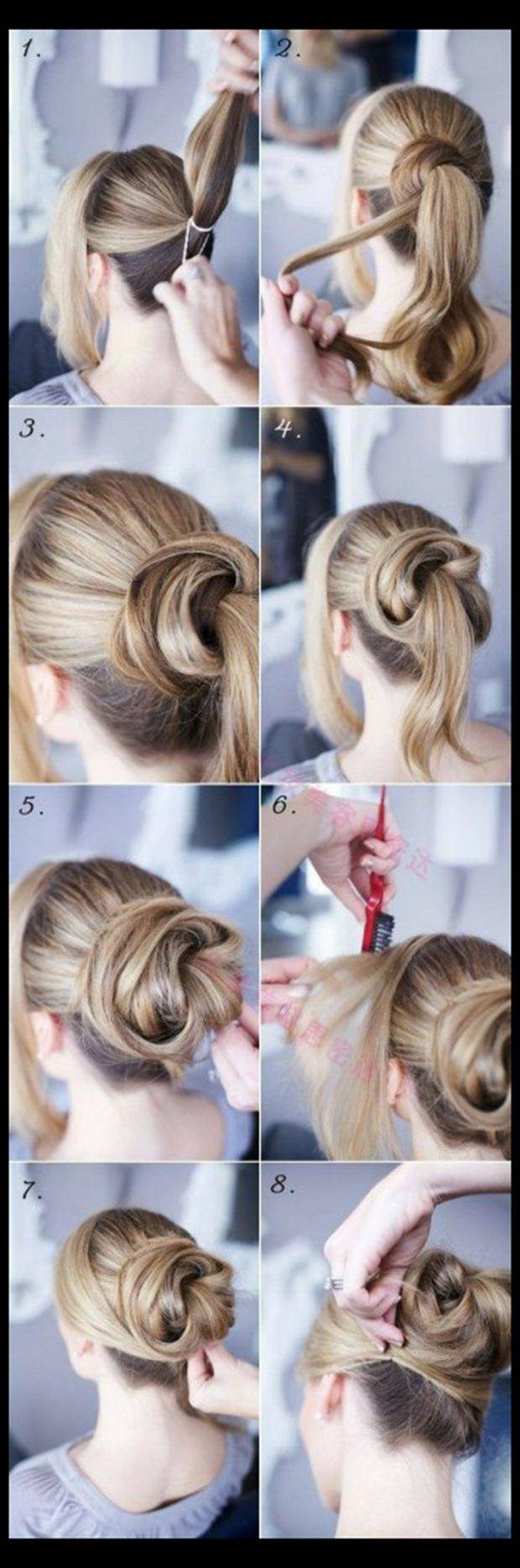 教你扎各种各样的头发简单又好看,100种扎头发的方法视频