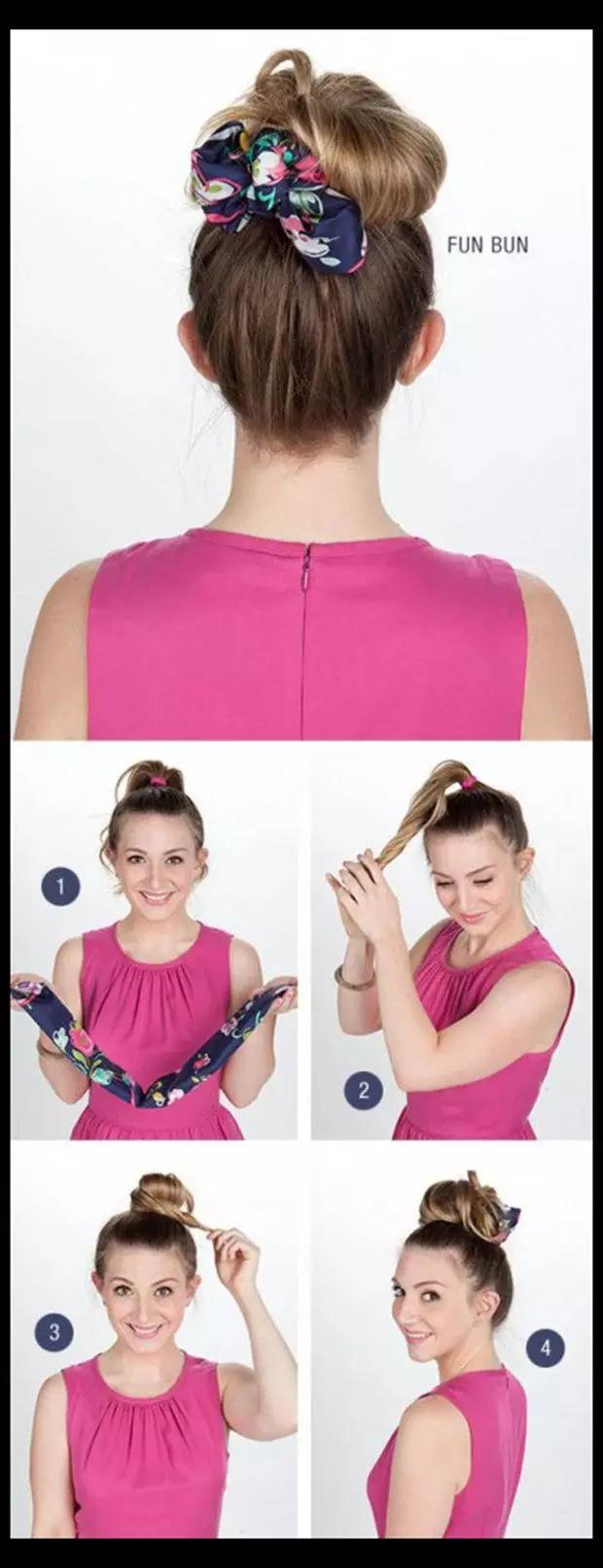 教你扎各种各样的头发简单又好看,100种扎头发的方法视频