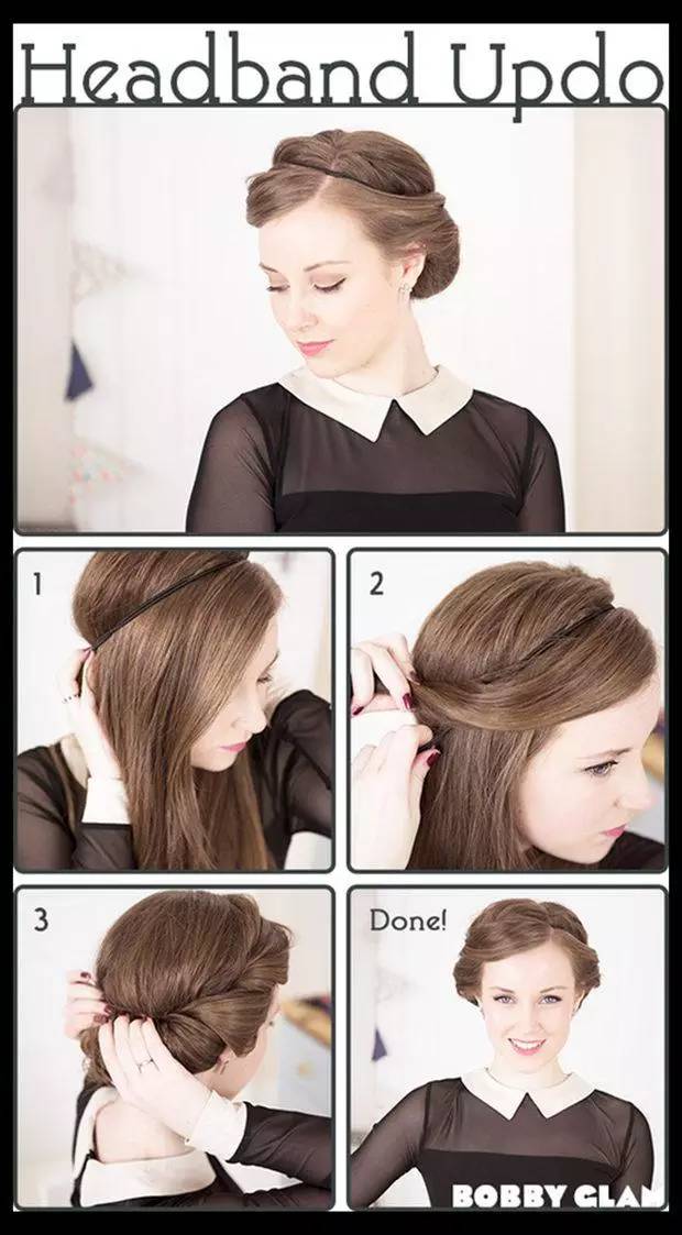 教你扎各种各样的头发简单又好看,100种扎头发的方法视频