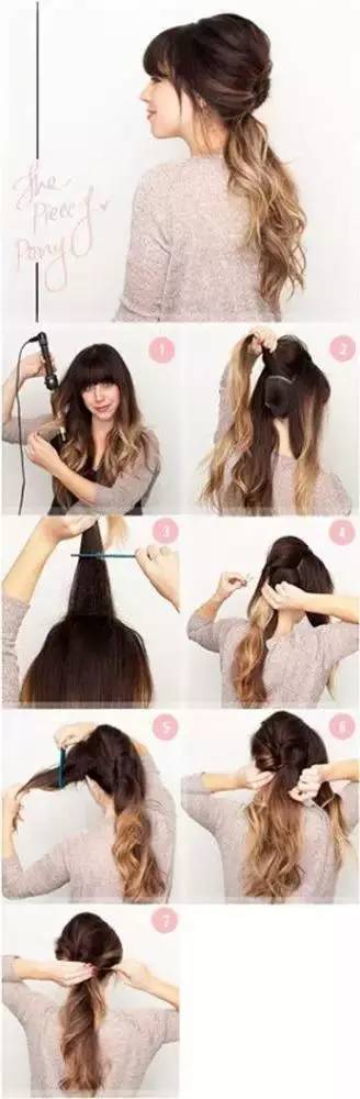 教你扎各种各样的头发简单又好看,100种扎头发的方法视频