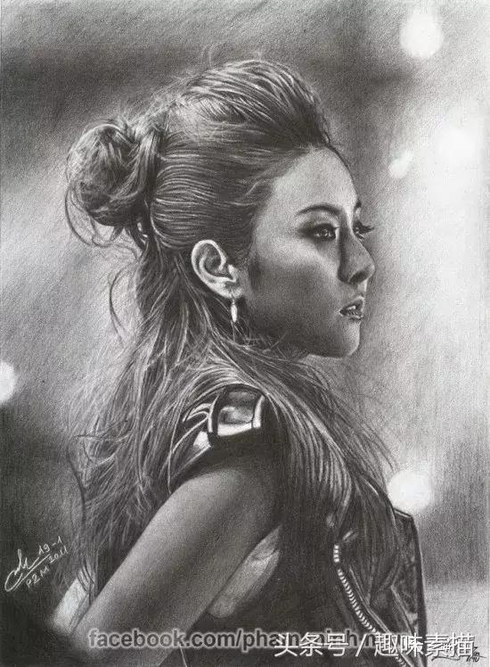 40幅精美素描图片,100张铅笔画图片