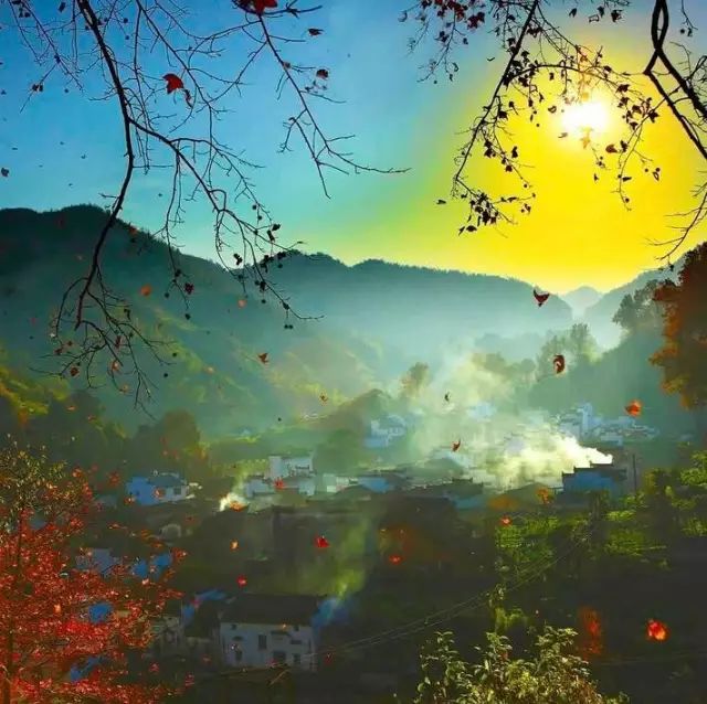 秋天的婺源篁岭,秋天的婺源有什么