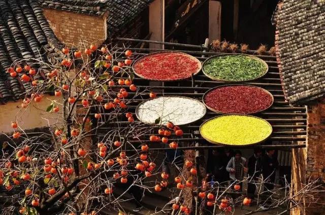 秋天的婺源篁岭,秋天的婺源有什么