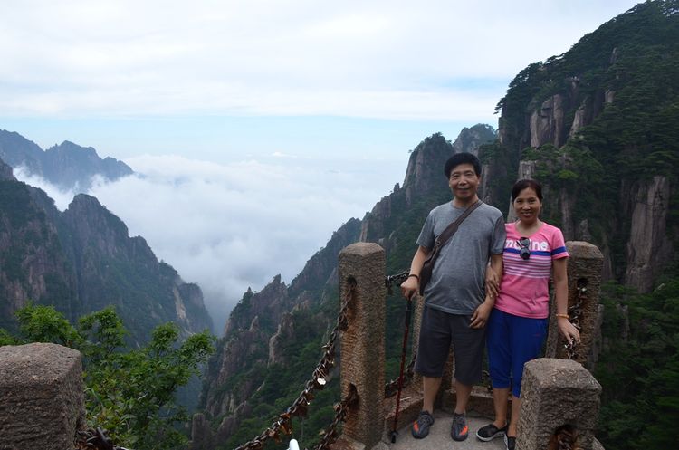 八月的黄山风景,独一无二的一品黄山