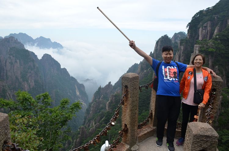 八月的黄山风景,独一无二的一品黄山