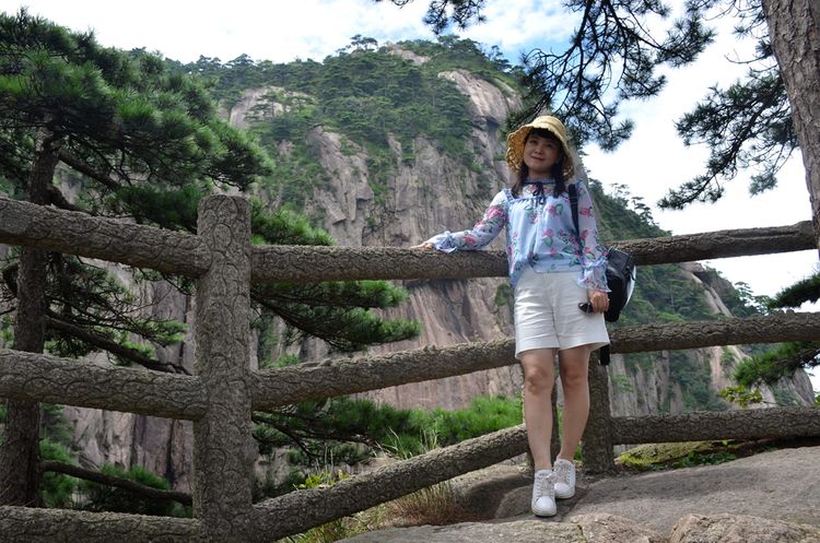 八月的黄山风景,独一无二的一品黄山