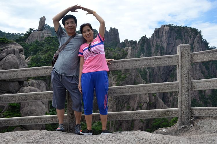 八月的黄山风景,独一无二的一品黄山