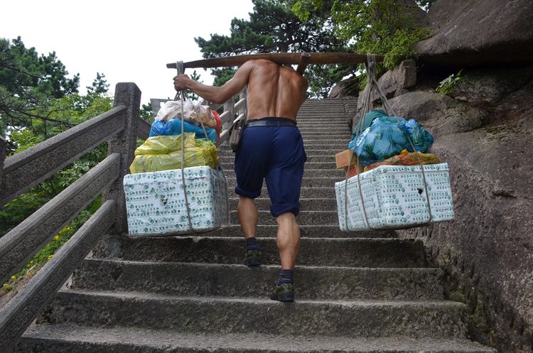 八月的黄山风景,独一无二的一品黄山