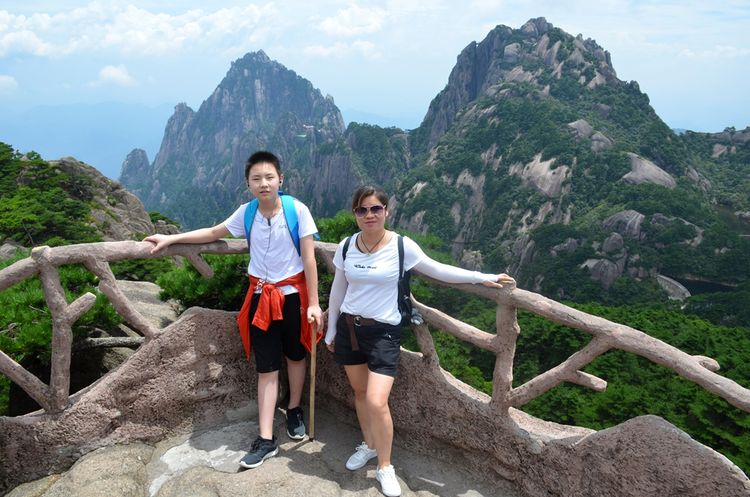 八月的黄山风景,独一无二的一品黄山