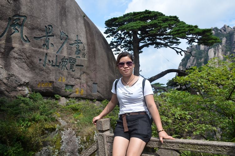 八月的黄山风景,独一无二的一品黄山
