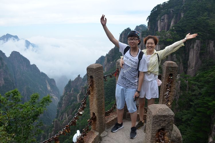 八月的黄山风景,独一无二的一品黄山