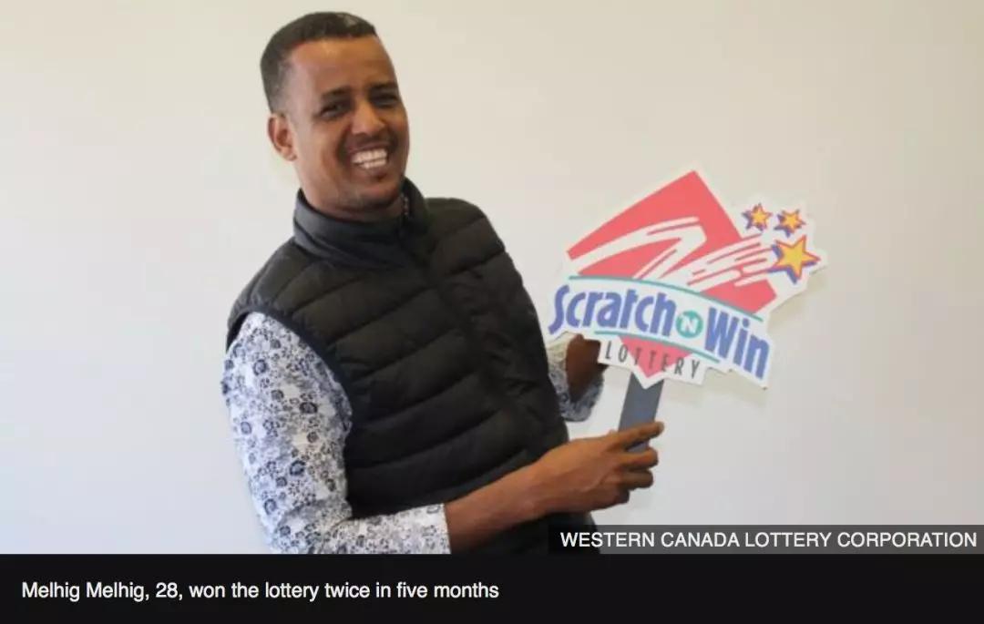 加国男子半年内两次中百万彩票，他传奇的名字预示着一切！