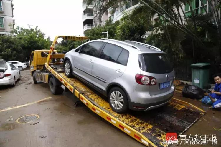 “山竹”过后首个工作日：广东人爬树都要去上班！