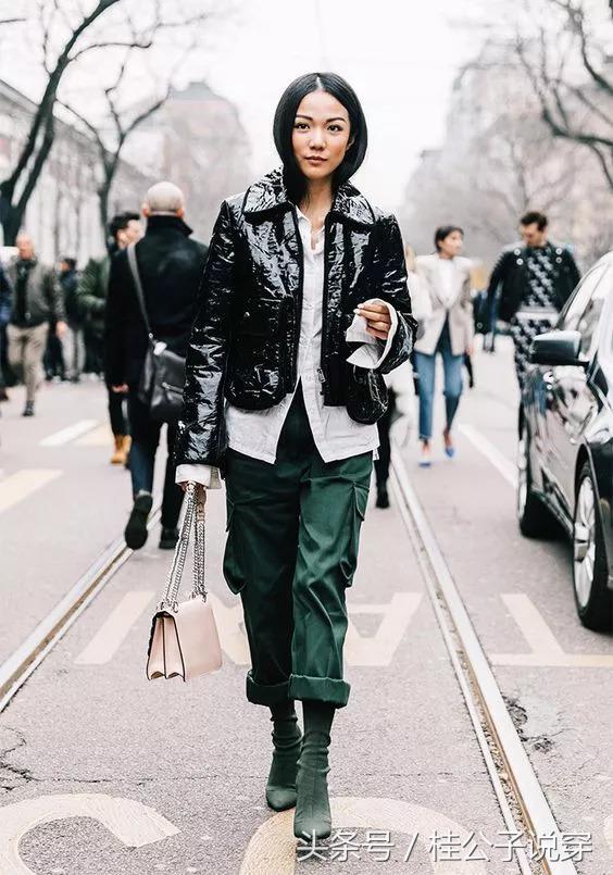 入秋皮衣推荐,早秋帅气干练皮衣