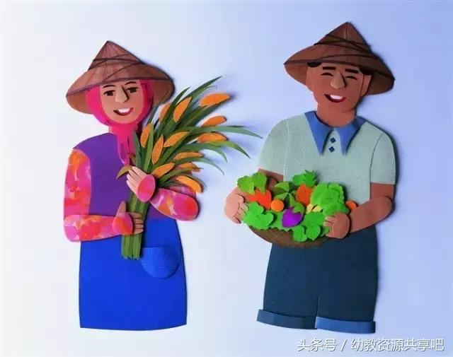 幼儿园粘墙上创意手工简单,幼儿园老师手工粘贴作品