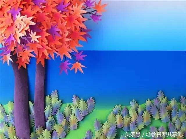 幼儿园粘墙上创意手工简单,幼儿园老师手工粘贴作品