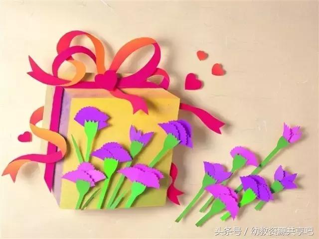 幼儿园粘墙上创意手工简单,幼儿园老师手工粘贴作品