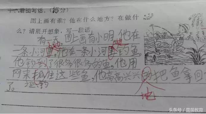 一年级的孩子看图写话不好怎么办,三年级看图写话专项训练100题