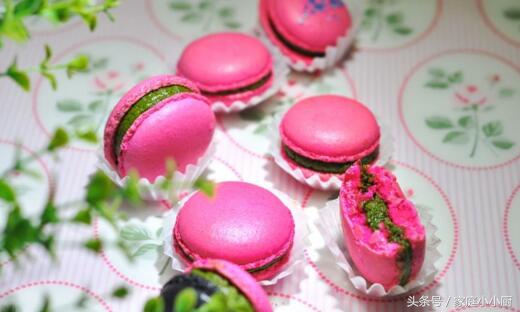无需熬糖法式奶油马卡龙香酥甜糯,法式马卡龙和意式马卡龙哪个简单
