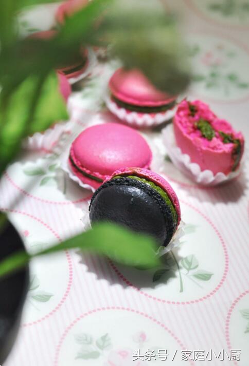 无需熬糖法式奶油马卡龙香酥甜糯,法式马卡龙和意式马卡龙哪个简单