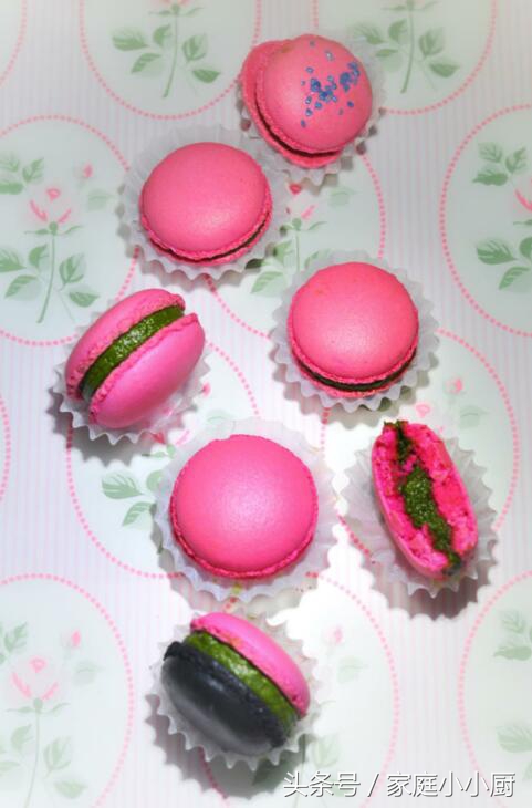 无需熬糖法式奶油马卡龙香酥甜糯,法式马卡龙和意式马卡龙哪个简单