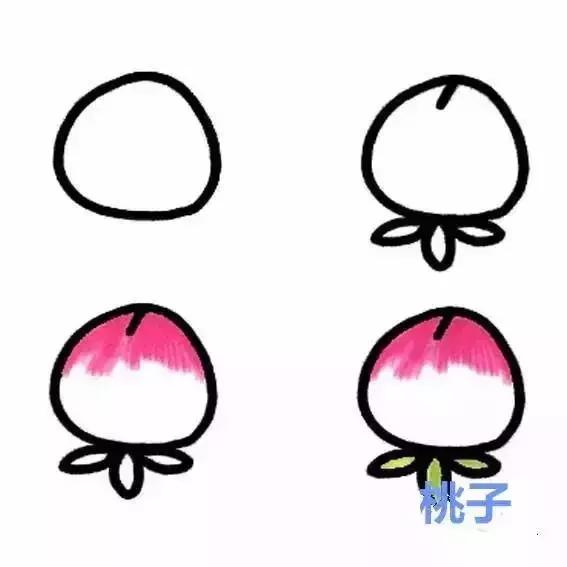 学一学，画一画，各种水果简笔画大全（为孩子收藏）