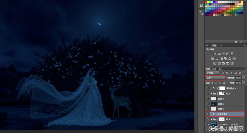 ps图层混合模式计算公式是什么,ps合并图层如何保留混合模式效果