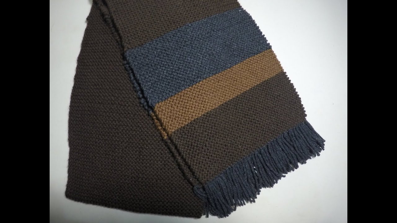 男士围巾棒针编织款式大全,男士手工编织围巾需要起多少针