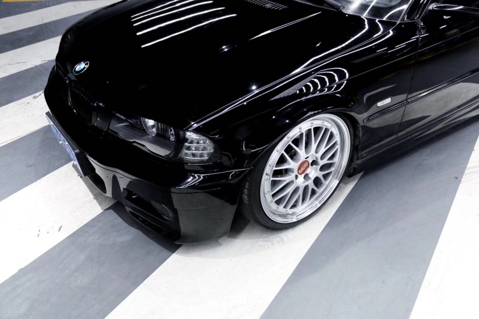 宝马e46行驶姿态,宝马e46手动改装