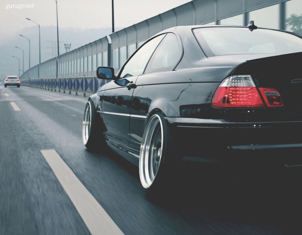 宝马e46行驶姿态,宝马e46手动改装