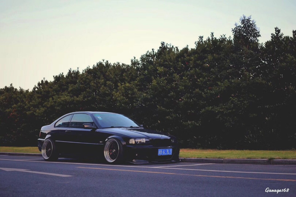 宝马e46行驶姿态,宝马e46手动改装